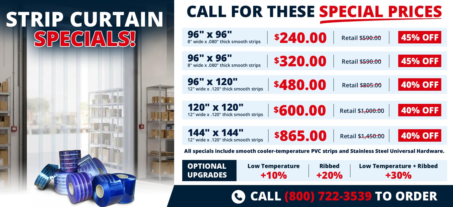 PVC Strip Curtains